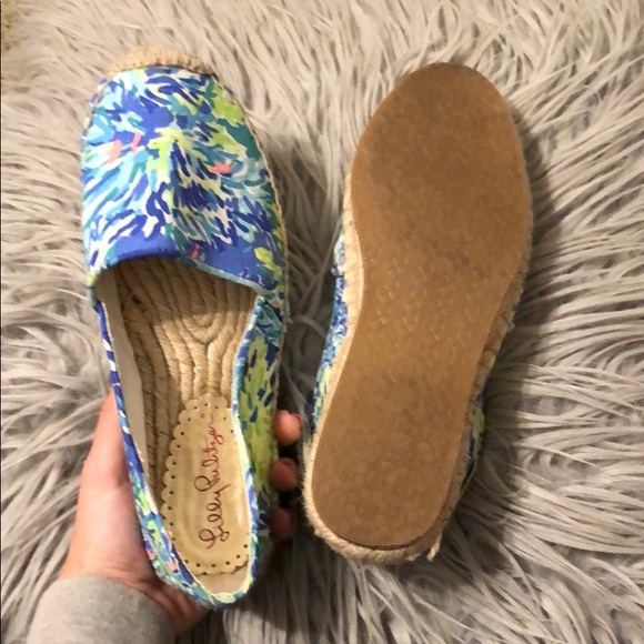 Lilly Pulitzer Lia Espadrille 7WadeAndSeaShore NWB - Picture 4 of 5